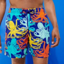 Vilebrequin Men Swim Trunks Octopussy -Outdoor Beach & Swimwear MOOC3B01 354 supp4 3920x3920 1