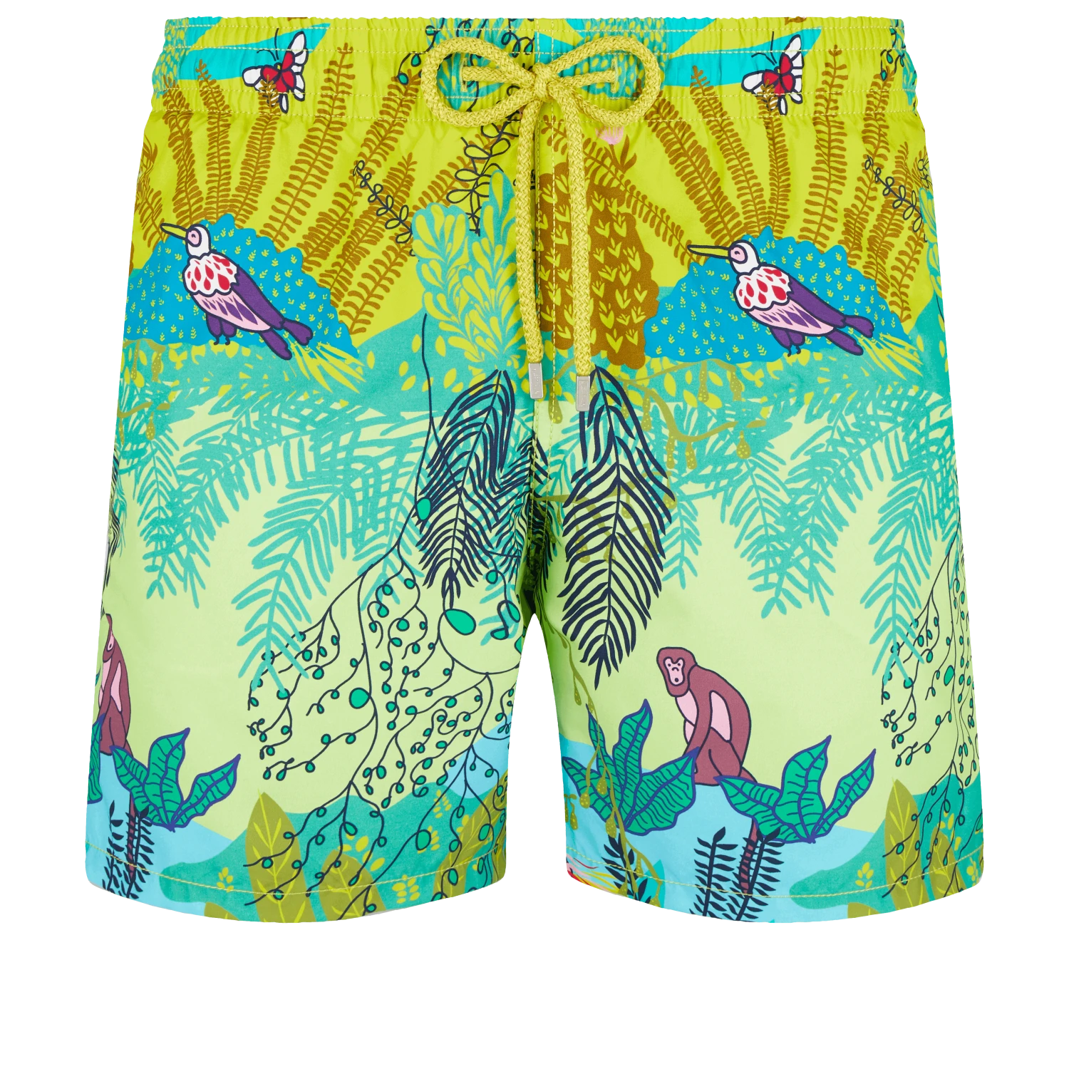 Vilebrequin Men Swim Trunks Jungle Rousseau 3 Vilebrequin Men Swim Trunks Jungle Rousseau