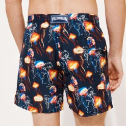 Vilebrequin Men Swim Trunks Neo Medusa -Outdoor Beach & Swimwear MOOC3B09 390 backworn 3920x3920 1