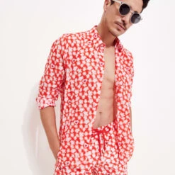 Vilebrequin Men Swim Trunks Attrape Coeur -Outdoor Beach & Swimwear MOOC3B14 201 supp1 3920x3920 1