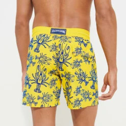 Vilebrequin Men Swimwear Lobster Flocked -Outdoor Beach & Swimwear MOOC3D17 103 backworn 3920x3920 1