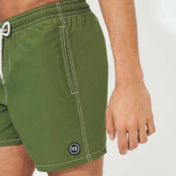 Men Swim Trunks Solid - Vilebrequin X Highsnobiety -Outdoor Beach & Swimwear MOOH0A00 422 supp4 3920x3920 1