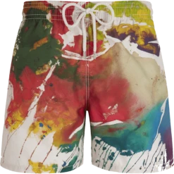 Men Swim Trunks Gra - Vilebrequin X John M Armleder