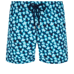 Vilebrequin Men Swim Trunks Blurred Turtles