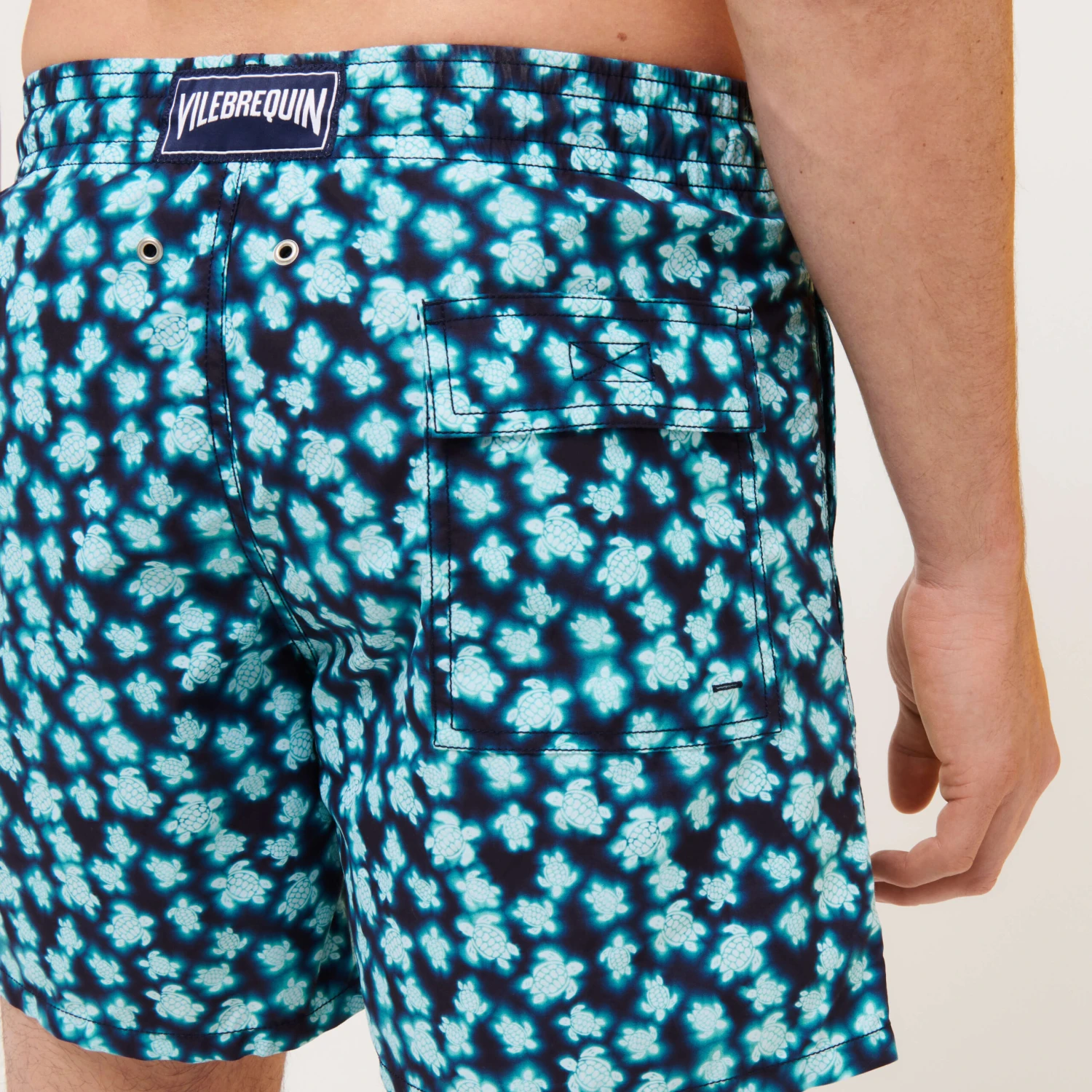 Vilebrequin Men Swim Trunks Blurred Turtles 7 Vilebrequin Men Swim Trunks Blurred Turtles - Image 5