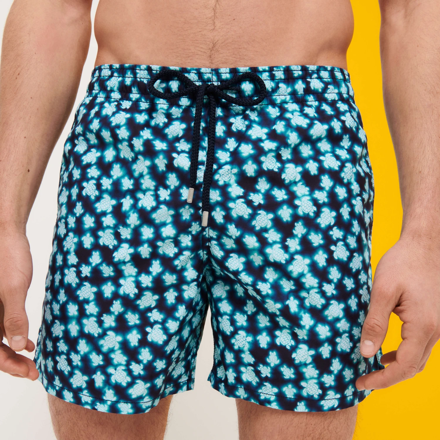 Vilebrequin Men Swim Trunks Blurred Turtles 8 Vilebrequin Men Swim Trunks Blurred Turtles - Image 6