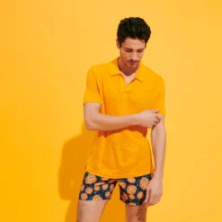 Vilebrequin Men Swim Trunks Carapaces -Outdoor Beach & Swimwear MOOH3B38 390 supp1 3920x3920 1