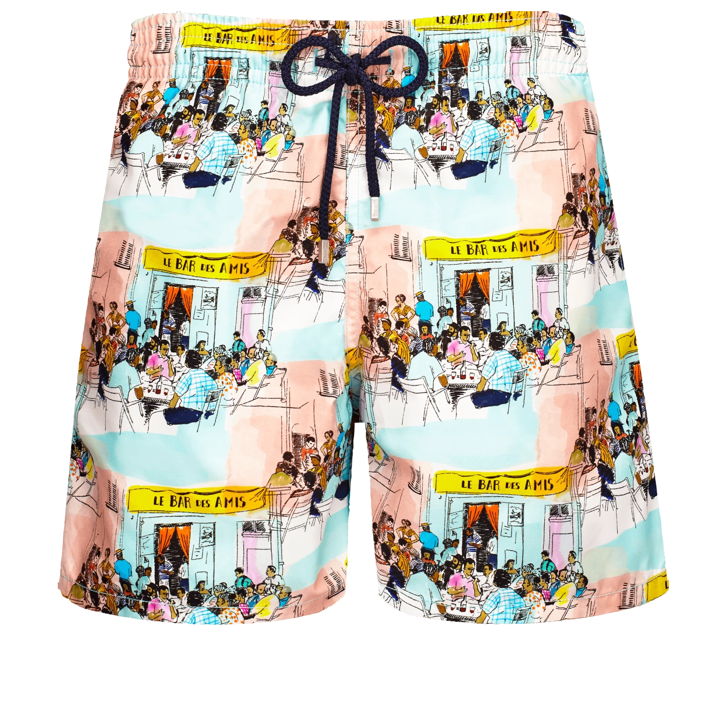 Vilebrequin Men Swim Trunks Le Bar Des Amis 3 Vilebrequin Men Swim Trunks Le Bar Des Amis