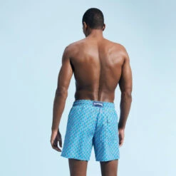 Vilebrequin Men Swim Trunks Micro Starlettes 11 Vilebrequin Men Swim Trunks Micro Starlettes -Outdoor Beach & Swimwear MOOU3B24 367 backworn 3920x3920 1