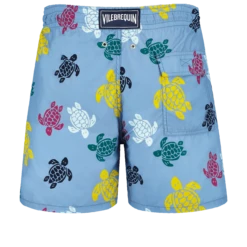 Vilebrequin Men Swim Shorts Ronde Des Tortues Multicolores -Outdoor Beach & Swimwear MOOU3B36 368 back 3920x3920 1