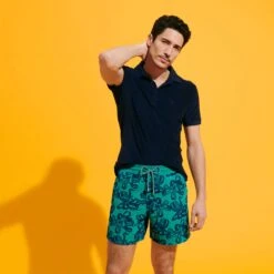 Vilebrequin Men Swim Trunks Poulpes Flocked -Outdoor Beach & Swimwear MOOU3D31 467 supp1 3920x3920 1