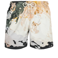 Men Swim Trunks Distortive Water - Vilebrequin X Highsnobiety