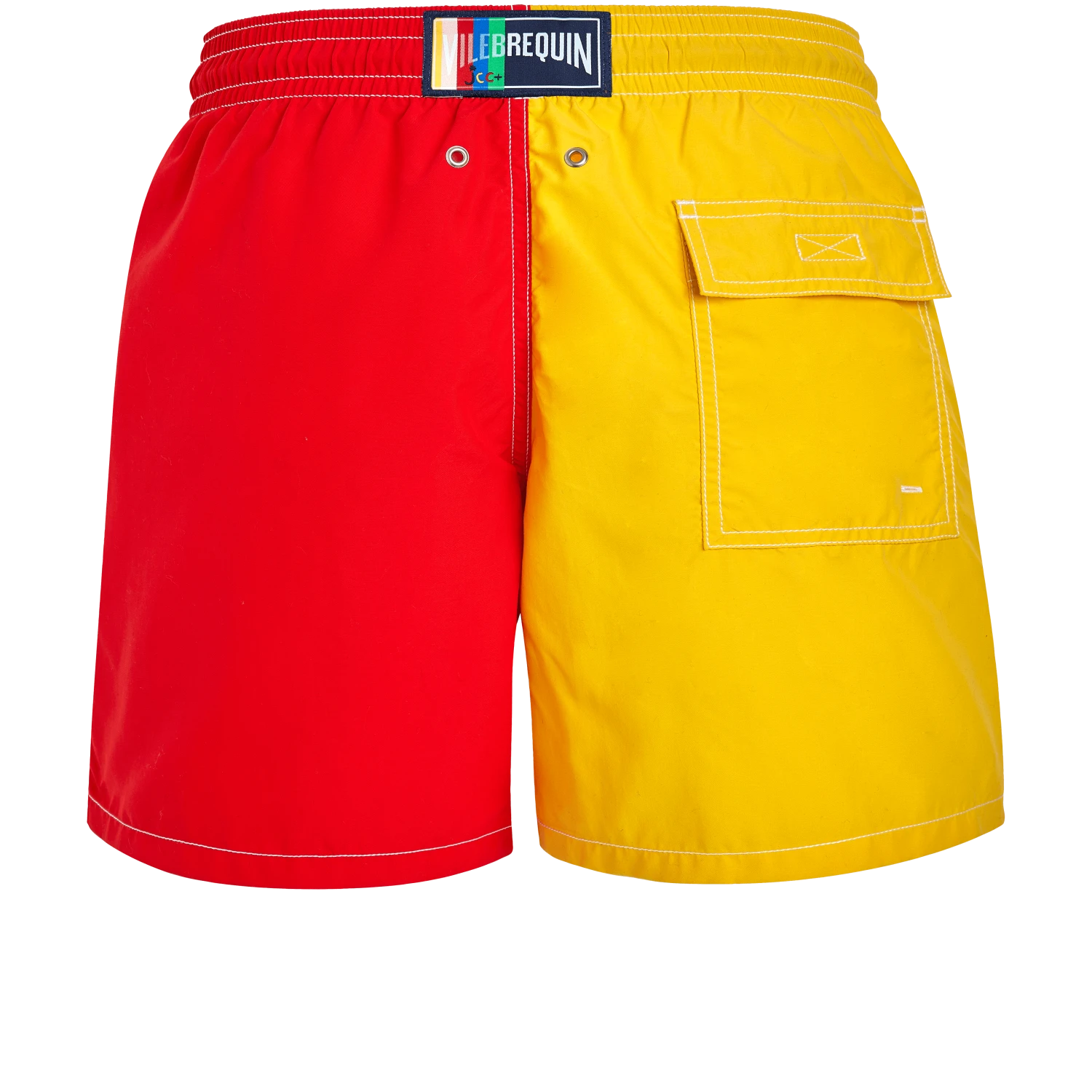 Men Swimwear Multicolor Placed Embroidery Vilebrequin Squale - Vilebrequin X JCC+ - Limited Edition 4 Men Swimwear Multicolor Placed Embroidery Vilebrequin Squale - Vilebrequin X JCC+ - Limited Edition - Image 2