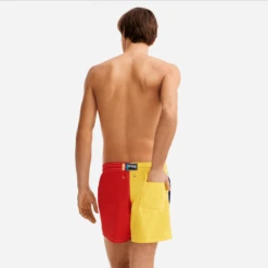 Men Swimwear Multicolor Placed Embroidery Vilebrequin Squale - Vilebrequin X JCC+ - Limited Edition 11 Men Swimwear Multicolor Placed Embroidery Vilebrequin Squale - Vilebrequin X JCC+ - Limited Edition -Outdoor Beach & Swimwear MOTH9C20 010 backworn 3920x3920 1