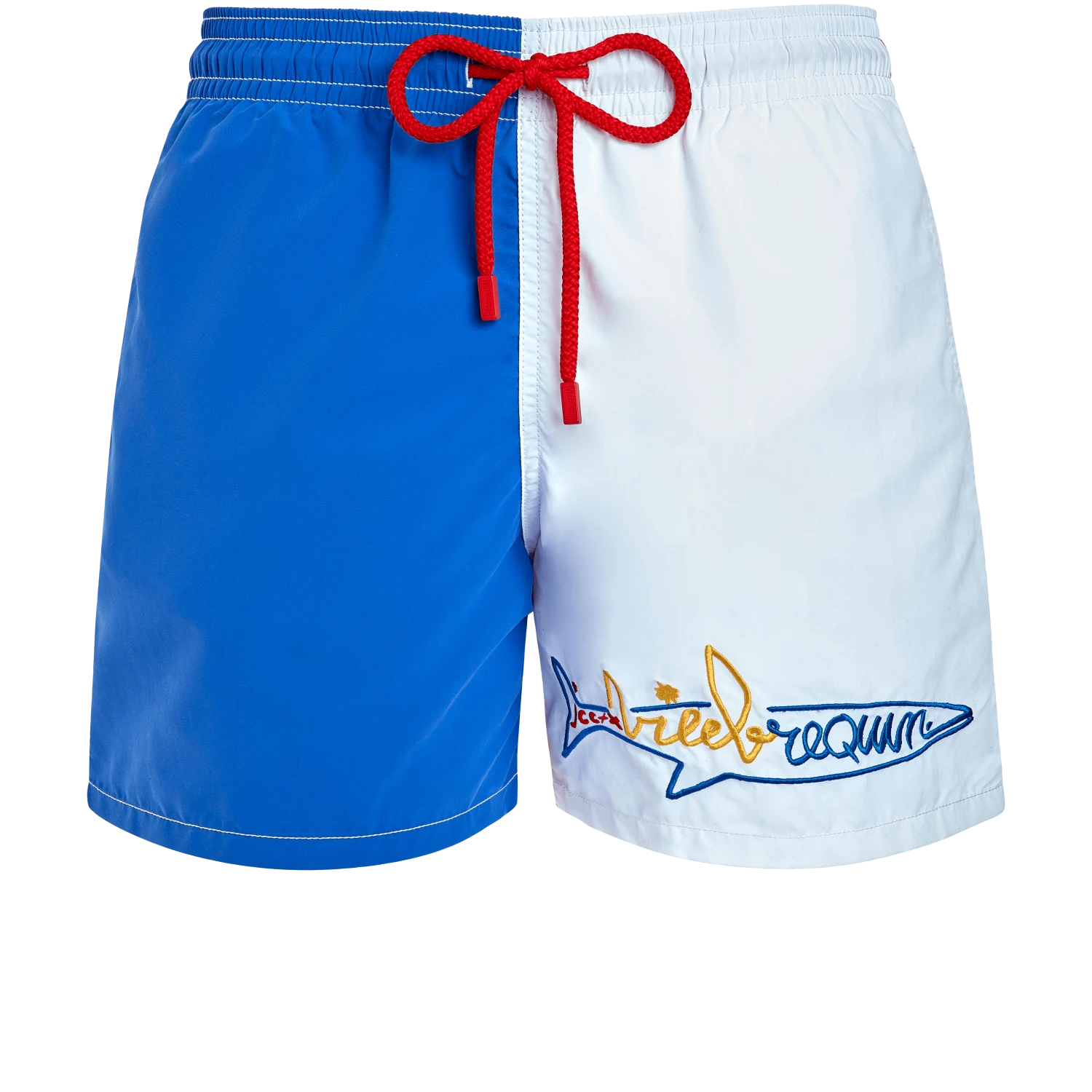 Men Swimwear Multicolor Placed Embroidery Vilebrequin Squale - Vilebrequin X JCC+ - Limited Edition 3 Men Swimwear Multicolor Placed Embroidery Vilebrequin Squale - Vilebrequin X JCC+ - Limited Edition