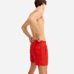 Men Swimwear Placed Embroidery Vilebrequin Squale - Vilebrequin X JCC+ - Limited Edition -Outdoor Beach & Swimwear MOTH9C21 257 supp2 3920x3920 1