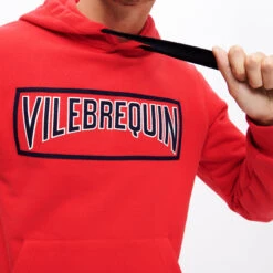 Vilebrequin Men Cotton Hoodie Sweatshirt Solid -Outdoor Beach & Swimwear MRIC3P41 256 supp3 3920x3920 1