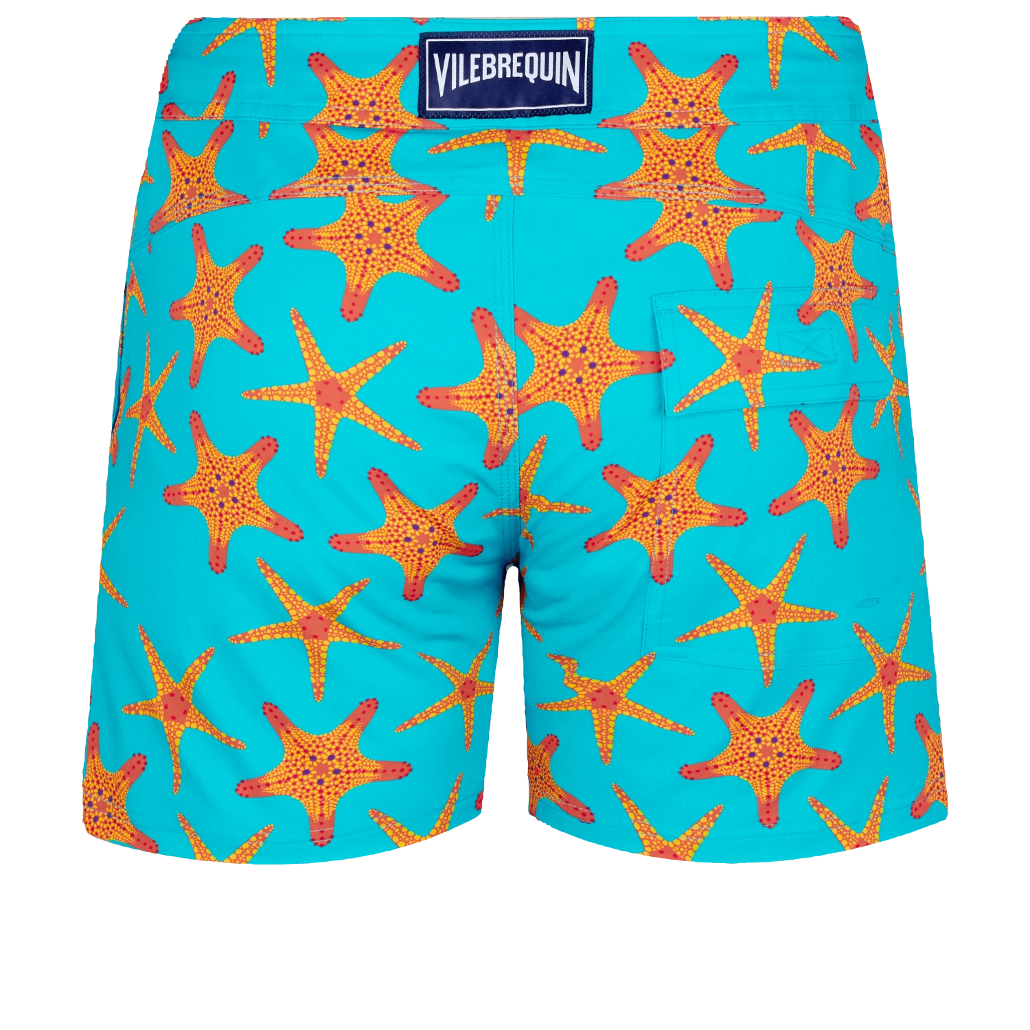 Vilebrequin Men Flat Belt Stretch Swimwear Starfish Dance 4 Vilebrequin Men Flat Belt Stretch Swimwear Starfish Dance - Image 2