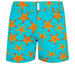 Vilebrequin Men Flat Belt Stretch Swimwear Starfish Dance