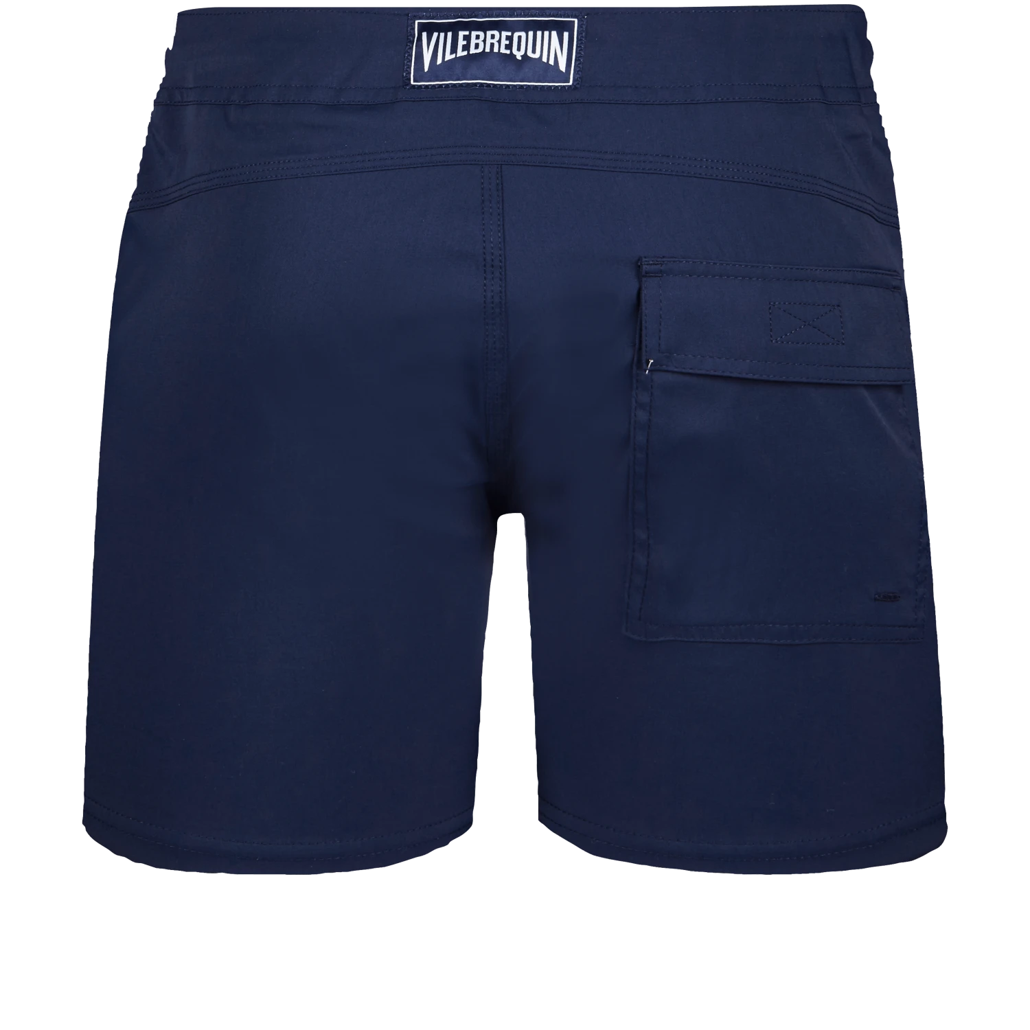 Vilebrequin Men Flat Belt Stretch Swim Trunk Solid 4 Vilebrequin Men Flat Belt Stretch Swim Trunk Solid - Image 2