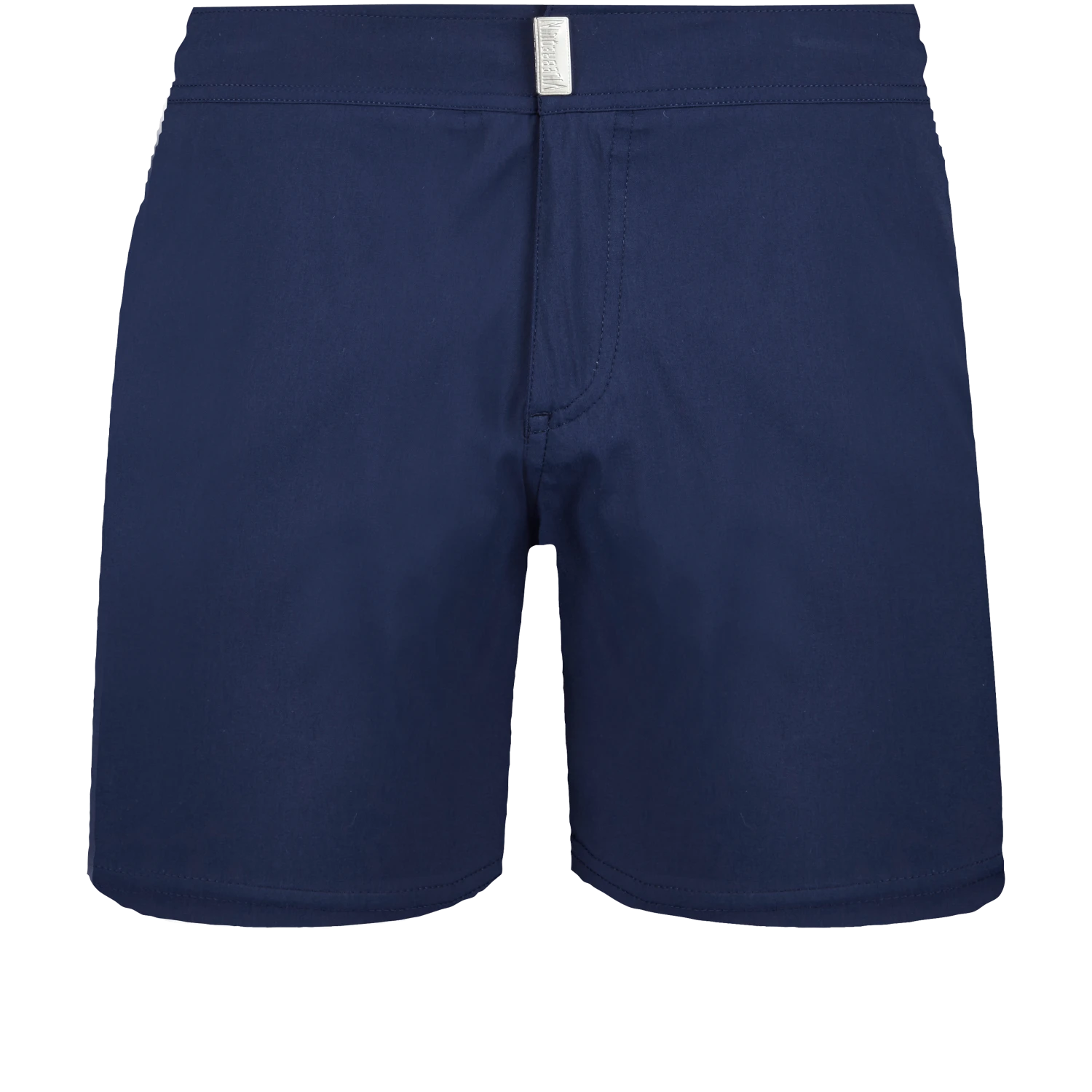 Vilebrequin Men Flat Belt Stretch Swim Trunk Solid 3 Vilebrequin Men Flat Belt Stretch Swim Trunk Solid