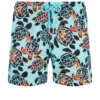 Vilebrequin Men Stretch Swim Trunks Screen Turtles -Outdoor Beach & Swimwear MSOC3F02 333 front 3920x3920 1