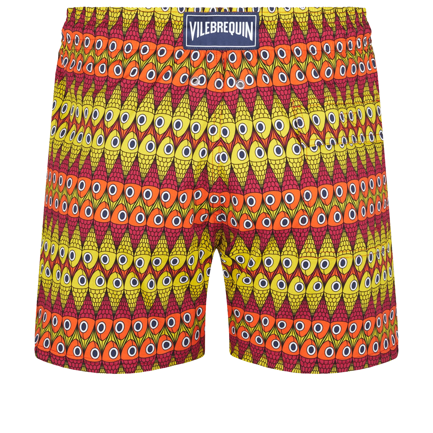 Vilebrequin Men Stretch Swim Trunks Fish On Line 4 Vilebrequin Men Stretch Swim Trunks Fish On Line - Image 2
