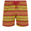 Vilebrequin Men Stretch Swim Trunks Fish On Line
