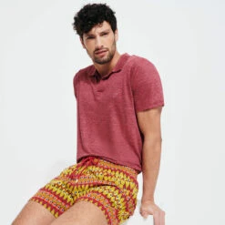 Vilebrequin Men Stretch Swim Trunks Fish On Line 12 Vilebrequin Men Stretch Swim Trunks Fish On Line -Outdoor Beach & Swimwear MSOC3F13 256 supp1 3920x3920 1