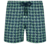 Vilebrequin Men Stretch Swim Trunks Fish Foot