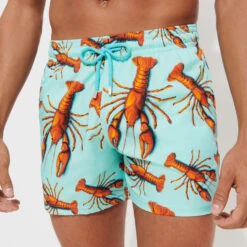 Vilebrequin Men Stretch Swim Trunks Lobster 15 Vilebrequin Men Stretch Swim Trunks Lobster -Outdoor Beach & Swimwear MSOC3F17 333 supp3 3920x3920 1