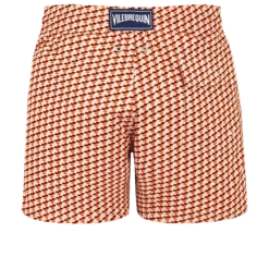 Vilebrequin Men Stretch Swim Trunks Micro Mouettes -Outdoor Beach & Swimwear MSOH3F40 121 back 3920x3920 1