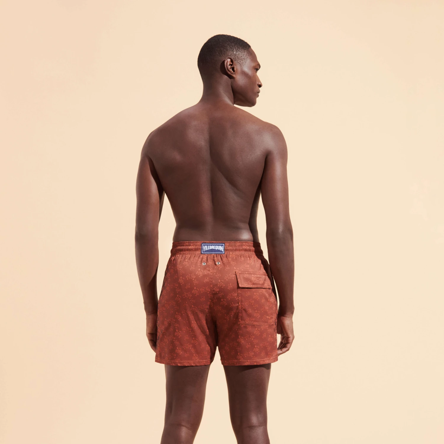 Vilebrequin Men Stretch Short Swim Trunks Jacquard Tortue 6 Vilebrequin Men Stretch Short Swim Trunks Jacquard Tortue - Image 4