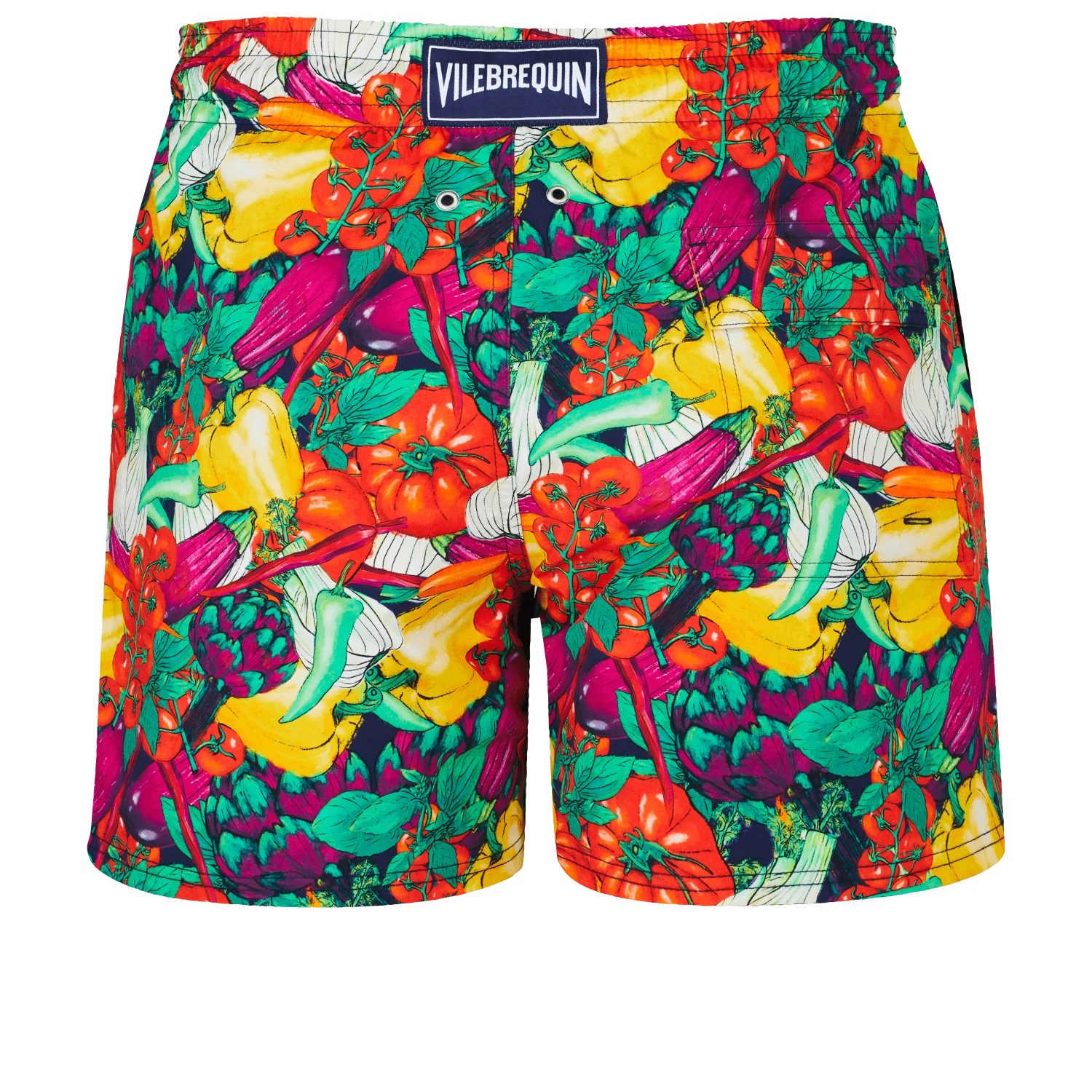Vilebrequin Men Stretch Swim Trunks Marché Provencal 4 Vilebrequin Men Stretch Swim Trunks Marché Provencal - Image 2