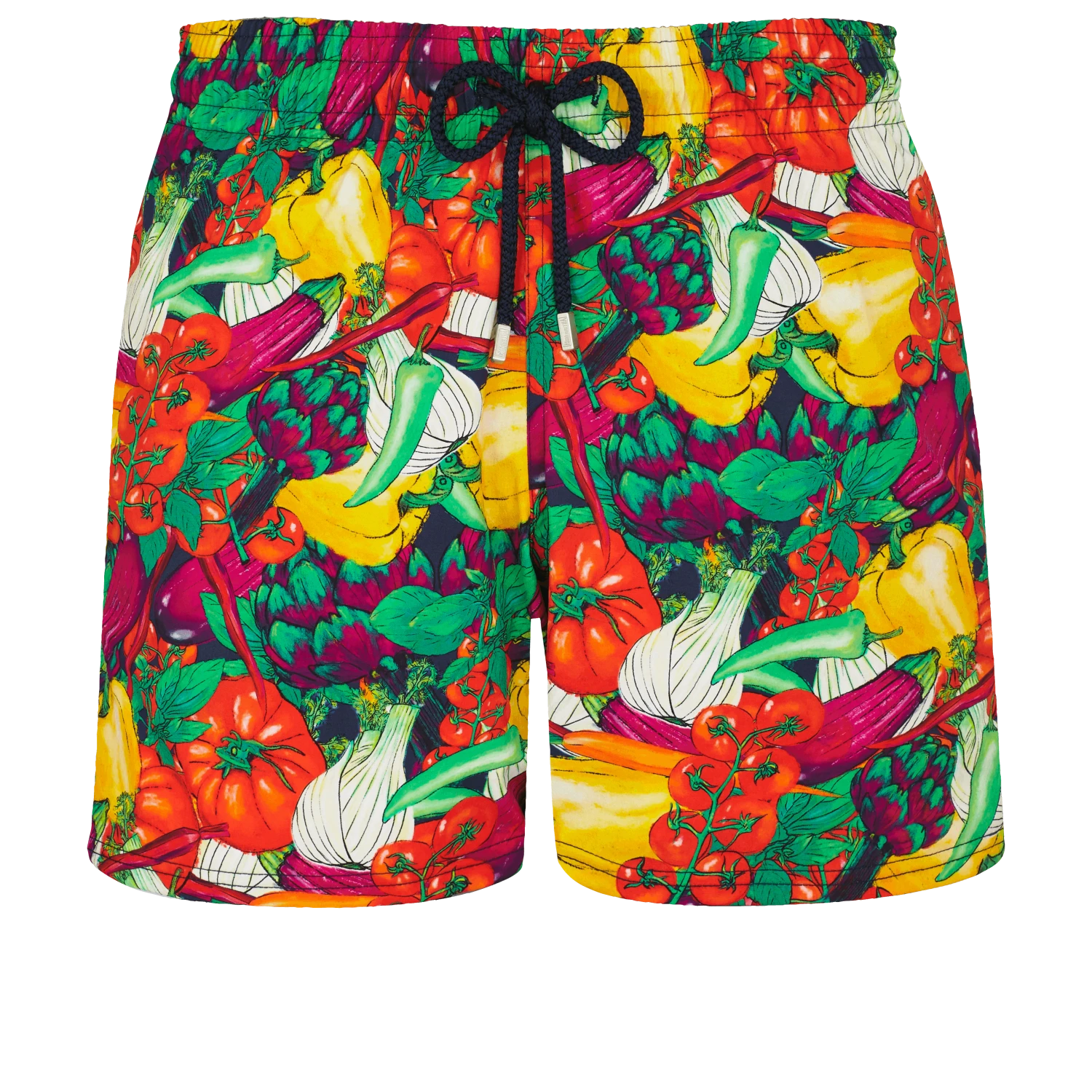 Vilebrequin Men Stretch Swim Trunks Marché Provencal 3 Vilebrequin Men Stretch Swim Trunks Marché Provencal