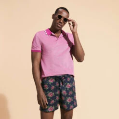 Vilebrequin Men Stretch Swimwear Provencal Turtles -Outdoor Beach & Swimwear MSOU3F22 390 supp1 3920x3920 1