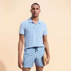 Vilebrequin Men Stretch Swim Shorts Micro Ronde Des Tortues Rainbow -Outdoor Beach & Swimwear MSOU3F39 368 supp1 3920x3920 1