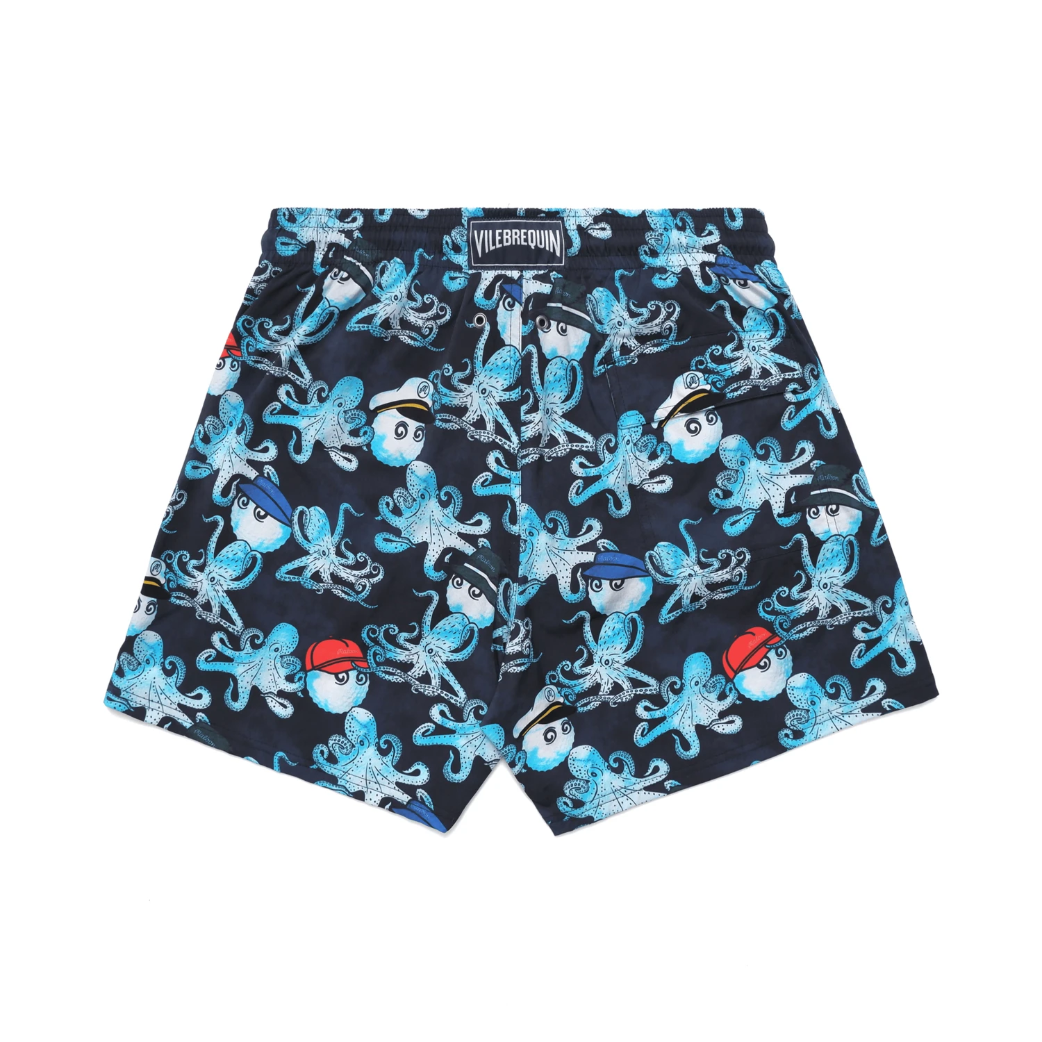 Men Stretch Swim Trunks - Vilebrequin X Malbon 4 Men Stretch Swim Trunks - Vilebrequin X Malbon - Image 2
