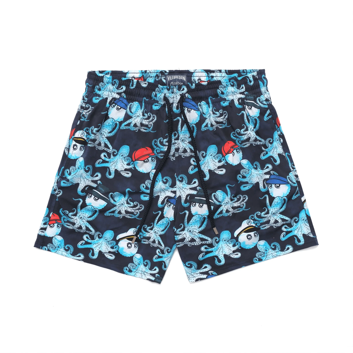 Men Stretch Swim Trunks - Vilebrequin X Malbon 5 Men Stretch Swim Trunks - Vilebrequin X Malbon - Image 3