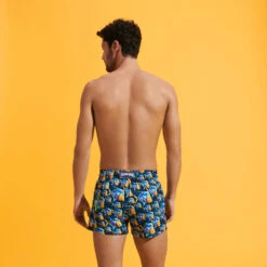 Vilebrequin Men Swim Trunks Piranhas -Outdoor Beach & Swimwear MTAU3F17 390 backworn 3920x3920 1