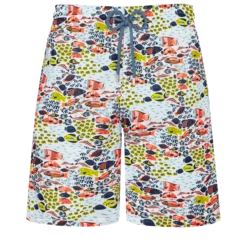 Vilebrequin Men Long Swimwear Utra-light And Packable Fish Family