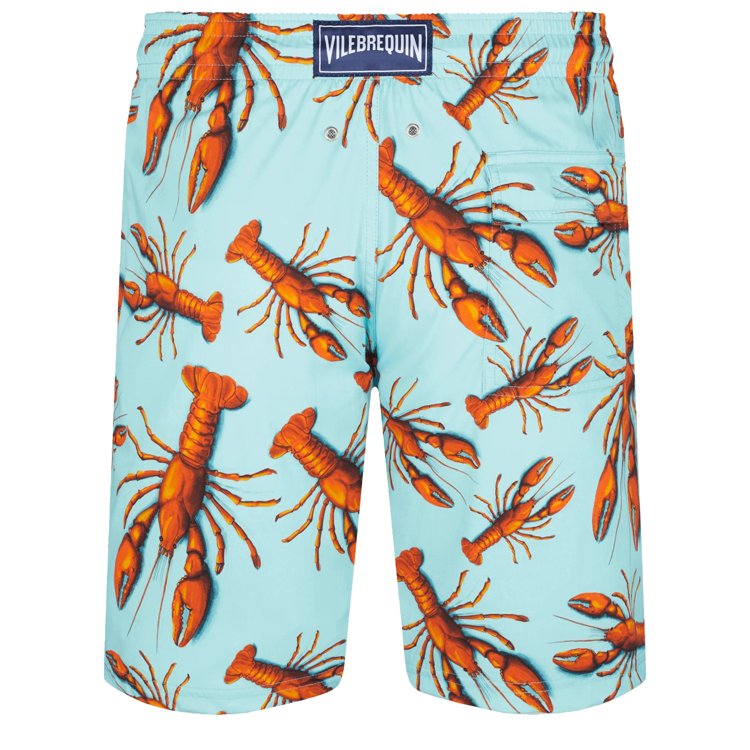 Vilebrequin Men Long Swim Trunks Lobster 4 Vilebrequin Men Long Swim Trunks Lobster - Image 2