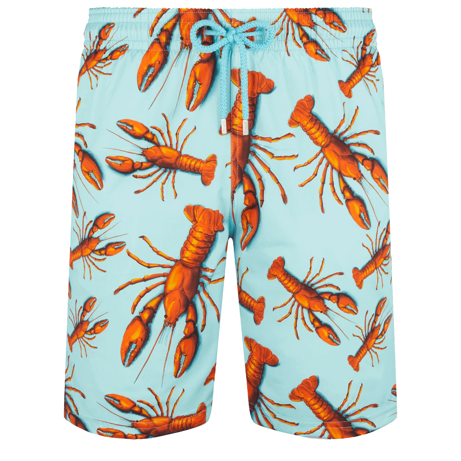 Vilebrequin Men Long Swim Trunks Lobster 3 Vilebrequin Men Long Swim Trunks Lobster