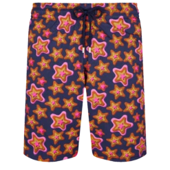 Vilebrequin Men Long Swim Trunks Stars Gift
