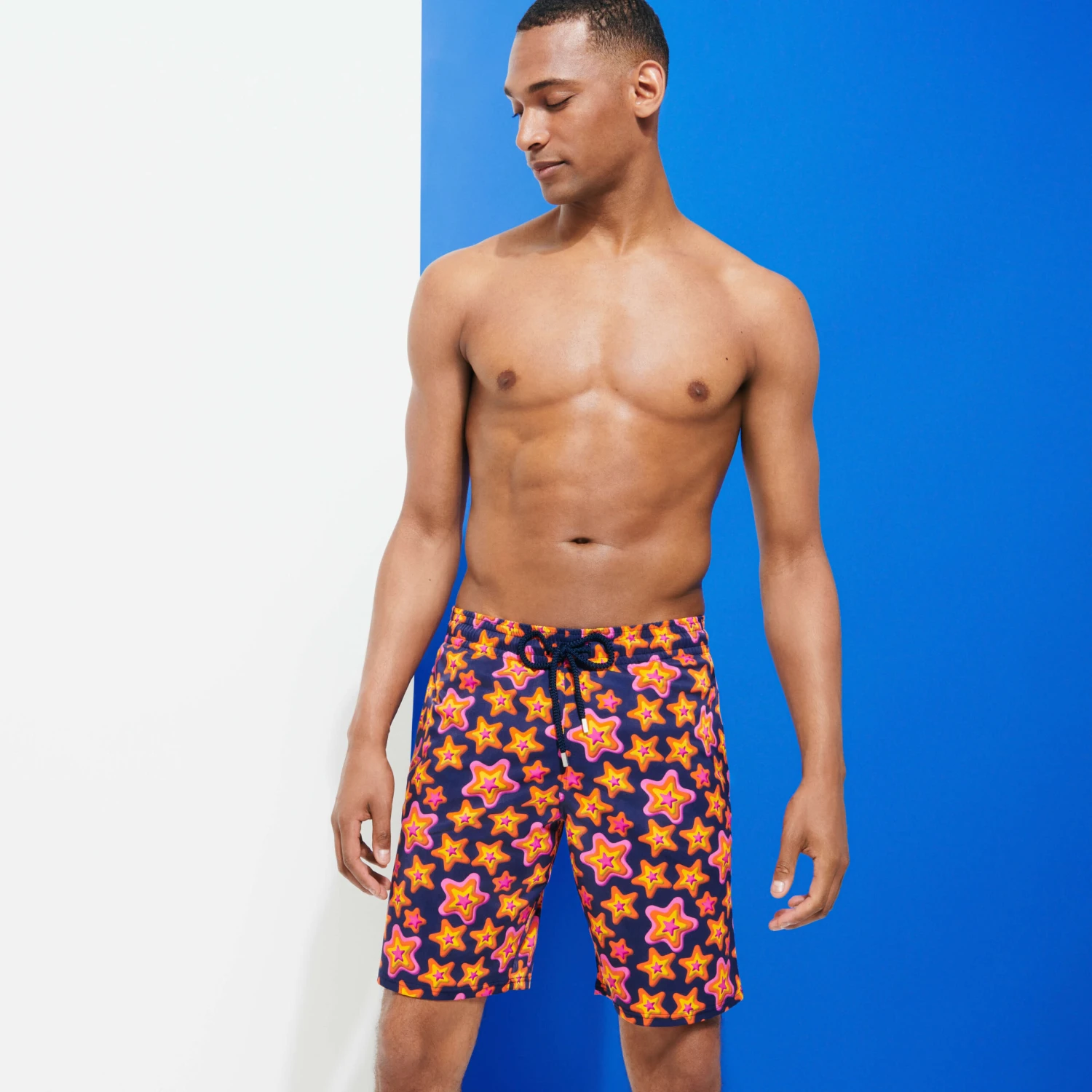 Vilebrequin Men Long Swim Trunks Stars Gift 5 Vilebrequin Men Long Swim Trunks Stars Gift - Image 3