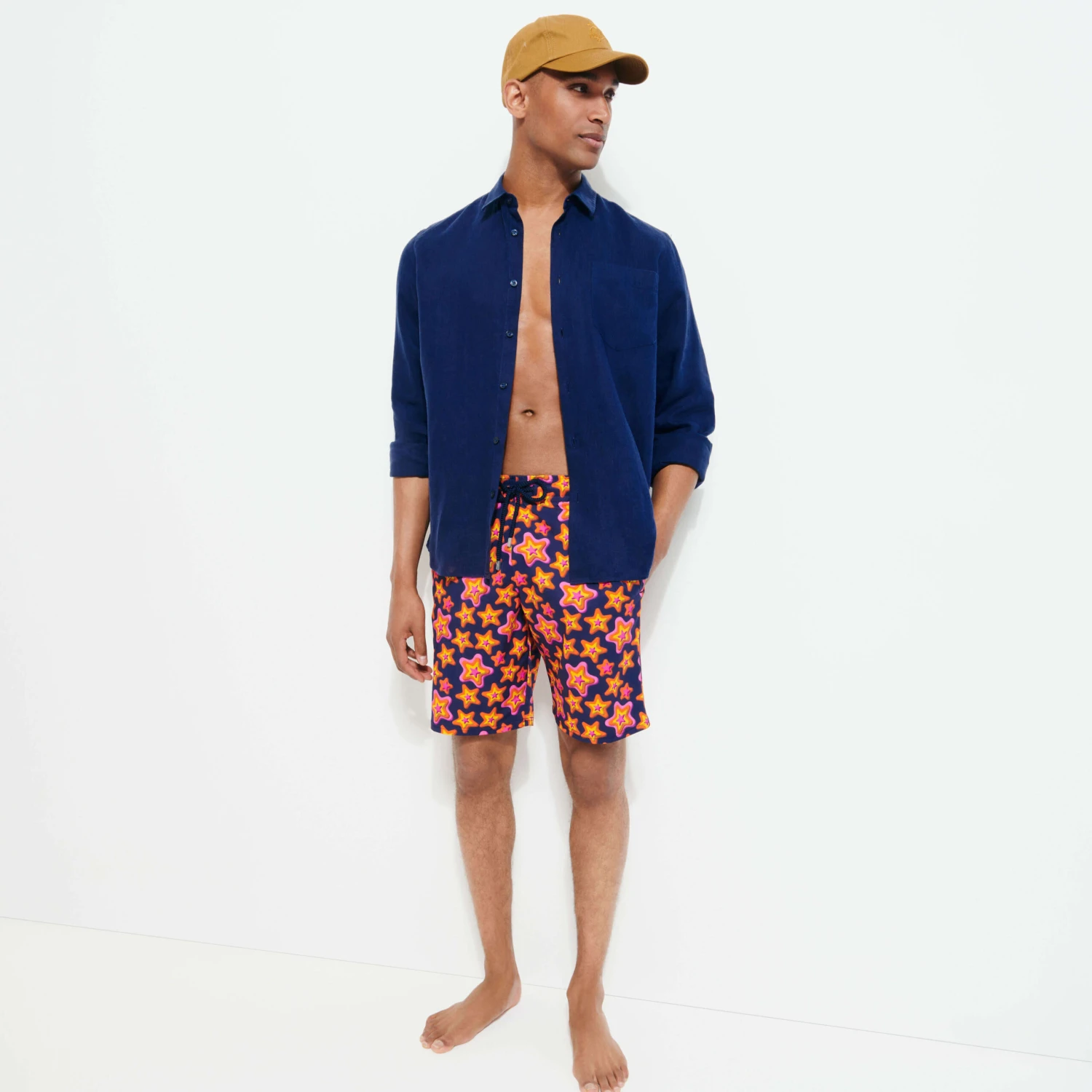 Vilebrequin Men Long Swim Trunks Stars Gift 11 Vilebrequin Men Long Swim Trunks Stars Gift - Image 9