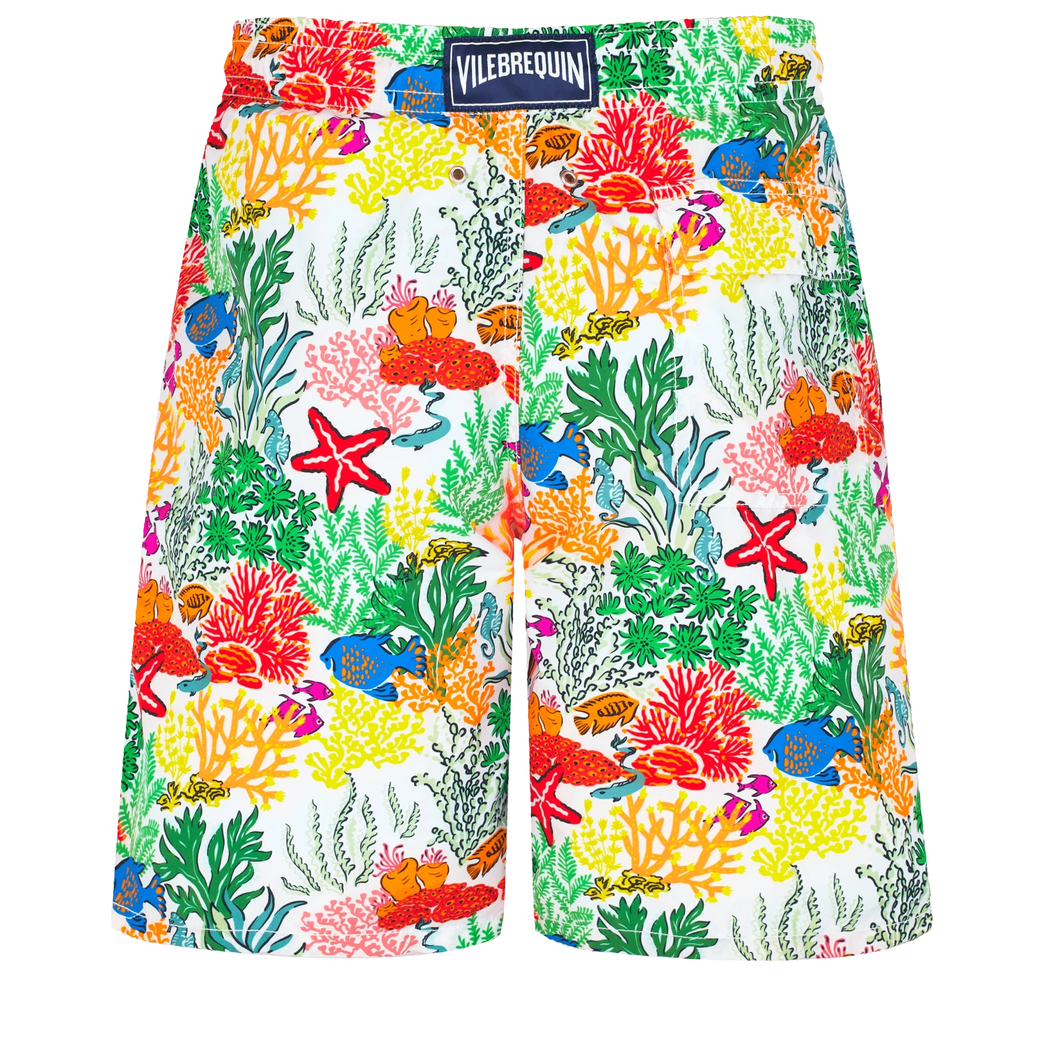 Vilebrequin Men Long Swim Trunks Fond Marins Multicolores 4 Vilebrequin Men Long Swim Trunks Fond Marins Multicolores - Image 2