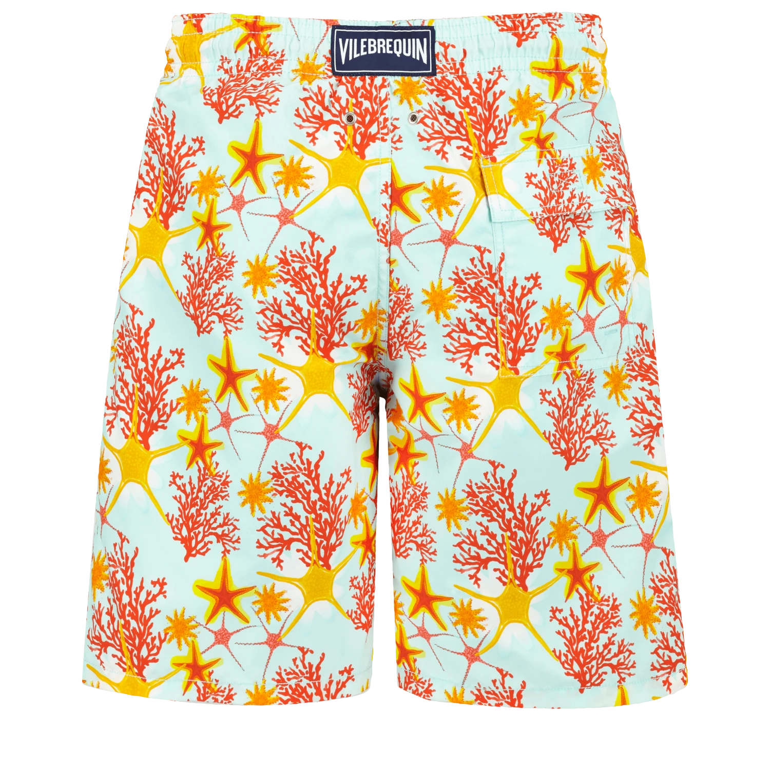 Vilebrequin Men Long Swim Trunks Starlettes & Coraux 4 Vilebrequin Men Long Swim Trunks Starlettes & Coraux - Image 2