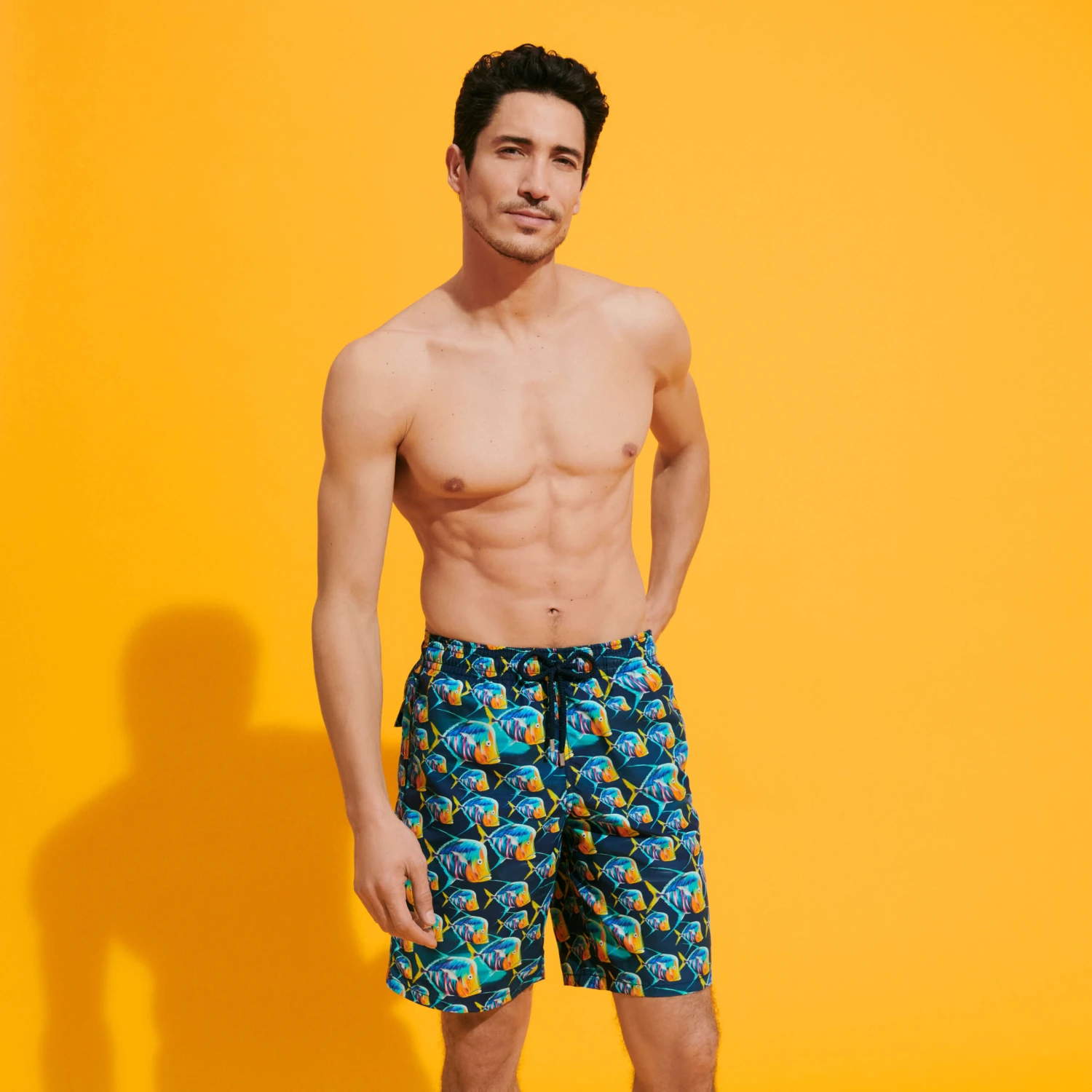 Vilebrequin Men Long Swim Trunks Piranhas 5 Vilebrequin Men Long Swim Trunks Piranhas - Image 3