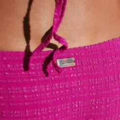 Vilebrequin Women Bikini Bottom Mini Brief To Be Tied Plumetis -Outdoor Beach & Swimwear OUFH3G79 215 supp1 3920x3920 1